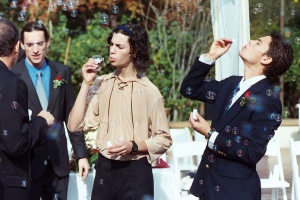 בחתונה של מישל ותמיר (דצמבר 2002)