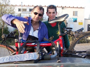 בטיול אופניים עם אבא